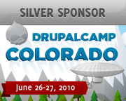 Silver Sponsor, DrupalCamp Colorado - June 26-27, 2010